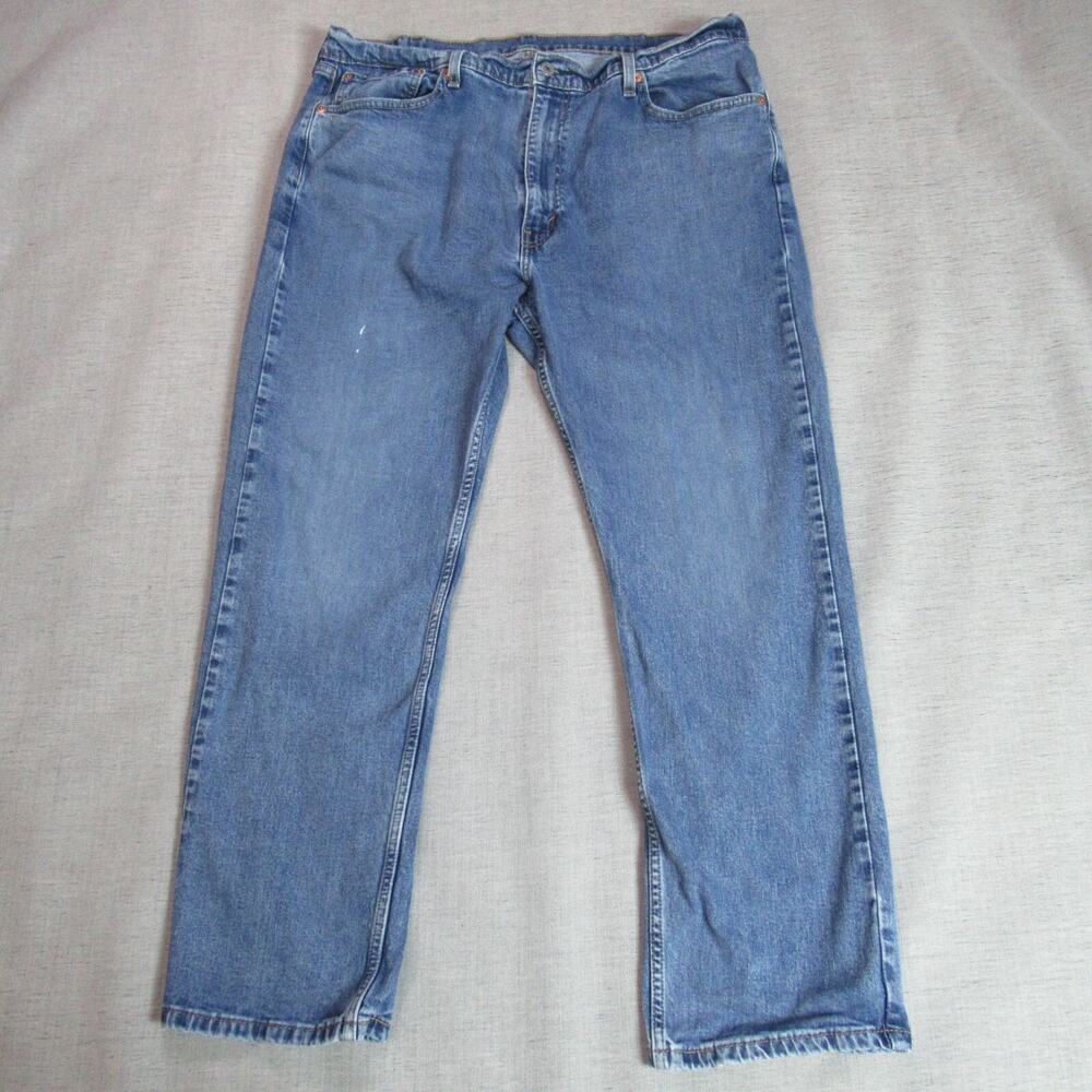 Vintage Levis 505 Jeans Mens 40x30 Blue Regular Fit Straight Cowboy USA 90s Y2K